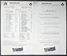 Load image into Gallery viewer, 1999 Toronto Maple Leaf Gardens Final Game Program + Press Notes NHL Hockey VTG