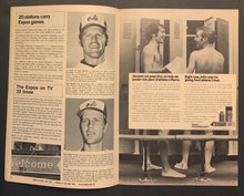 Load image into Gallery viewer, 1970 Jarry Park Montreal Expos 2nd Season Last Home Game Baseball Program