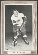 Load image into Gallery viewer, Vintage Gordie Howe Group 3 Bee Hive Photo NHL Hockey Detroit Red Wings