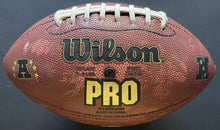 Load image into Gallery viewer, Dan Marino + John Elway + Jim Kelly Autographed Wilson Pro Football Beckett LOA