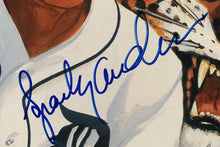 Load image into Gallery viewer, 1986 Detroit Tigers Sparky Anderson Autographed Signed Yearbook MLB Baseball VTG