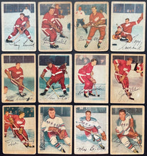 Load image into Gallery viewer, 1953/54 Parkhurst NHL Hockey Card Complete Full Set Graded x3 Beliveau Howe KSA
