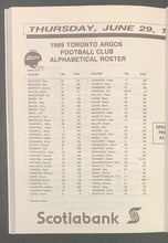 Load image into Gallery viewer, 1989 CFL Football Toronto Argonauts Media Guide Yearbook 1st Year SkyDome