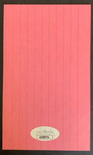 Load image into Gallery viewer, Friz Freleng Signed Autographed 3x5 Card Pink Panther Drawing JSA Disney Artist