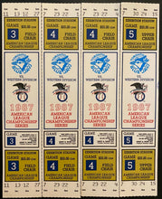Load image into Gallery viewer, 1987 MLB Baseball Toronto Blue Jays Phantom Playoffs Tickets ALCS World Series