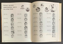 Load image into Gallery viewer, 1979 WHA All Star Hockey Game Program Edmonton USSR Moscow Dynamo Howe Gretzky