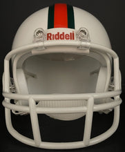 Load image into Gallery viewer, Frank Gore Autographed University of Miami White Mini Helmet Signed NCAA JSA