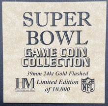 Load image into Gallery viewer, 1970 Super Bowl IV Highland Coin Kansas City Chiefs Minnesota Vikings NFL VTG