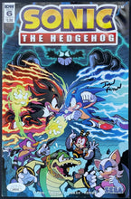 Load image into Gallery viewer, Sonic The Hedgehog Comic Book #6 Graphic Novel Ian Flynn Autographed Signed JSA