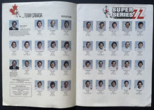 Load image into Gallery viewer, 1972 Summit Series Multi Signed Hockey Program x14 Autographed Tretiak JSA LOA
