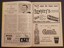 Load image into Gallery viewer, 1959 Maple Leaf Gardens Stanley Cup Semi Final Program Boston Bruins vs Toronto