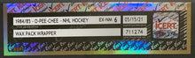 Load image into Gallery viewer, 1984-85 Vintage O-Pee-Chee NHL Hockey Cards Wax Wrapper Graded Authenticated