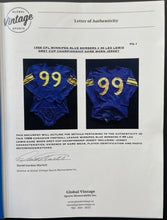 Load image into Gallery viewer, 1958 Leo Lewis Grey Cup Championship Game Worn Winnipeg Blue Bombers Jersey LOA