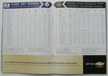 Load image into Gallery viewer, 2007 Maple Leaf Gardens NHL Program Signed By Tomáš Kaberle Toronto vs Montreal