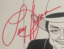 Load image into Gallery viewer, Larry Hagman Autographed Caricature TV JSA LOA Signed Drawing Photo Vintage