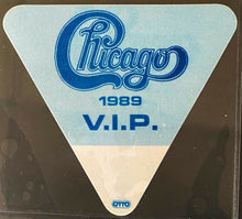 Load image into Gallery viewer, 1989 Chicago VIP Backstage Pass Victorious Tour iCert NM 7