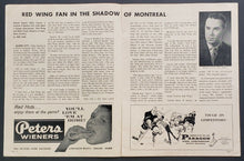 Load image into Gallery viewer, 1964 Olympia Stadium NHL Stanley Cup Finals Game 3 Program Detroit vs Toronto