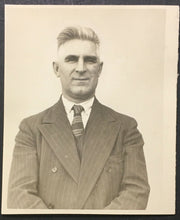 Load image into Gallery viewer, 1928 Harry Scott Type 1 Photo Vtg Hockey Player + Scout Ontario's Canadiens NHL