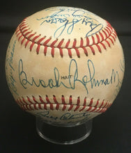 Load image into Gallery viewer, 1980 MLB All Star Game Team Signed Baseball HOFERS x26 Hank Aaron Mathews JSA