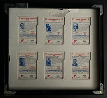 Load image into Gallery viewer, 1993 Signed Framed MLB Baseball All-Star Autographs Cards Ernie Banks + 5 HOFers