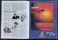 Load image into Gallery viewer, 1984 Maple Leaf Gardens NHL Program Toronto vs Chicago Blackhawks Tony Esposito