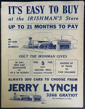 Load image into Gallery viewer, 1949 NHL Hockey Stanley Cup Game 1 Program Detroit Red Wings Toronto Maple Leafs