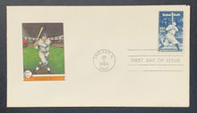 Load image into Gallery viewer, 1983 MLB New York Yankees Babe Ruth Four Vintage Baseball First Day Covers