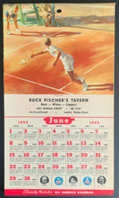 Load image into Gallery viewer, 1951 Christy Walsh's All America Calendar Sports / Athlete Photos 12 Months NHL