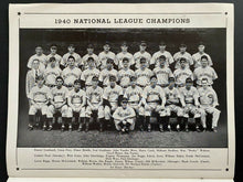 Load image into Gallery viewer, 1940 MLB Baseball World Series Program Detroit Tigers vs Cincinnati Reds Vintage