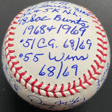 Load image into Gallery viewer, Denny McClain Autographed Inscribed MLB Baseball Detroit Tigers JSA Signed
