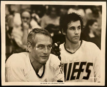 Load image into Gallery viewer, 1977 Hockey Original Type 1 Studio Photo Paul Newman Slapshot LOA Slap Shot
