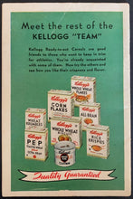 Load image into Gallery viewer, 1934 Baseball How To Booklet Kellogg Sports Library Complete MLB Vintage