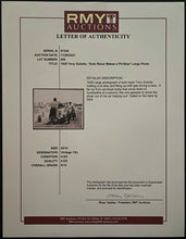 Load image into Gallery viewer, 1929 NEA Type 1 Photo Race Car Driver Tony Gulotta Makes A Pit-Stop Vintage