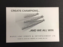 Load image into Gallery viewer, 2004 Toronto Raptors 10th Anniversary NBA Basketball Card Maple Leaf Sports