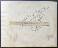 Load image into Gallery viewer, 1960 Gump Worsley Autographed Original Type 1 Photograph Detroit Olympia Signed