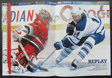 Load image into Gallery viewer, 2007 Maple Leaf Gardens NHL Program Signed By Tomáš Kaberle Toronto vs Montreal