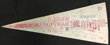 Load image into Gallery viewer, 1987 World Series Baseball Pennant Minnesota Twins Team Signed Facsimile MLB