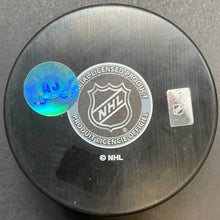 Load image into Gallery viewer, Paul Coffey Edmonton Oilers Autographed Official In Glass Co. Hockey Puck NHL AJ