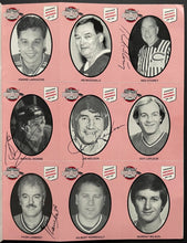 Load image into Gallery viewer, 1994 NHL Old Timers Program Signed x14 Shack Richard ++ Autographed Vtg Hockey