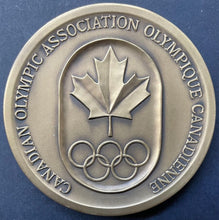 Load image into Gallery viewer, 1993 Canadian Olympic Association Medal Presented to IOC Member James Worrall