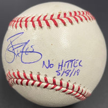 Load image into Gallery viewer, James Paxton Autographed Major League Rawlings Baseball NO HIT 5/8/18 JSA