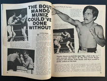 Load image into Gallery viewer, 1974 International Boxing Magazine Muhammad Ali vs Joe Frazier Cover Photo
