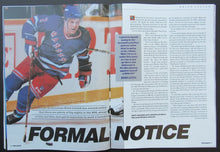 Load image into Gallery viewer, 1990 Maple Leaf Gardens NHL Program Toronto Maple Leafs vs LA Kings Wendel Clark