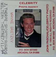Load image into Gallery viewer, 1994 Wayne Gretzky 35mm Slide John Pascal Vintage Photo Hockey NHL Celebrity