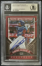Load image into Gallery viewer, Vladimir Guerrero Jr. Autographed 2015 Elite Extra Edition Baseball Card Beckett