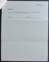 Load image into Gallery viewer, 1958 Historical Quebec Hockey League Meeting Documents + Original Envelope Vtg