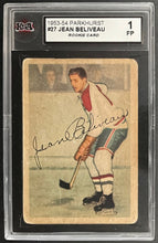 Load image into Gallery viewer, 1953-54 Parkhurst Hockey Cards Full Set Low Grade NHL Beliveau Worsley RC KSA 1