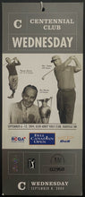 Load image into Gallery viewer, 2004 Centennial Bell Canadian Open Golf Championship Ticket + Program Autographs