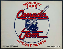 Load image into Gallery viewer, 1978 Canada Jam Concert Program Mosport Park Triumph Doobies A.RS Commodores +