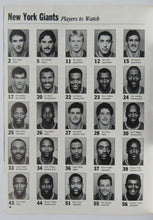 Load image into Gallery viewer, 1989 NFL Program NY Giants vs NY Jets HOF Inductees Bradshaw Blount Wood Shell
